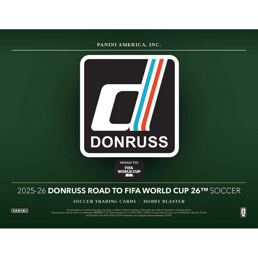 25-26 Donruss Road to World Cup Soccer Hobby Blaster