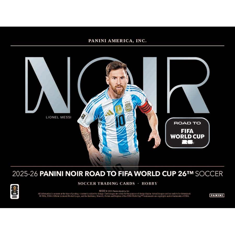 25-26 NOIR Road to World Cup Soccer Hobby