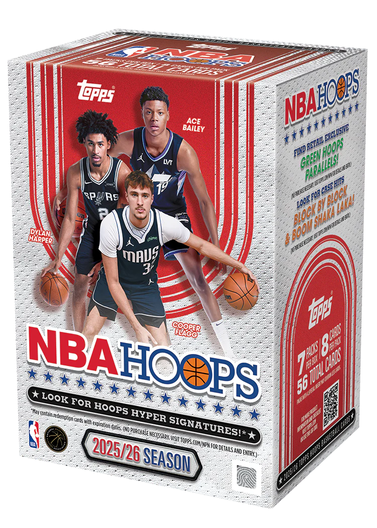 25-26 Topps NBA Hoops Blaster Box