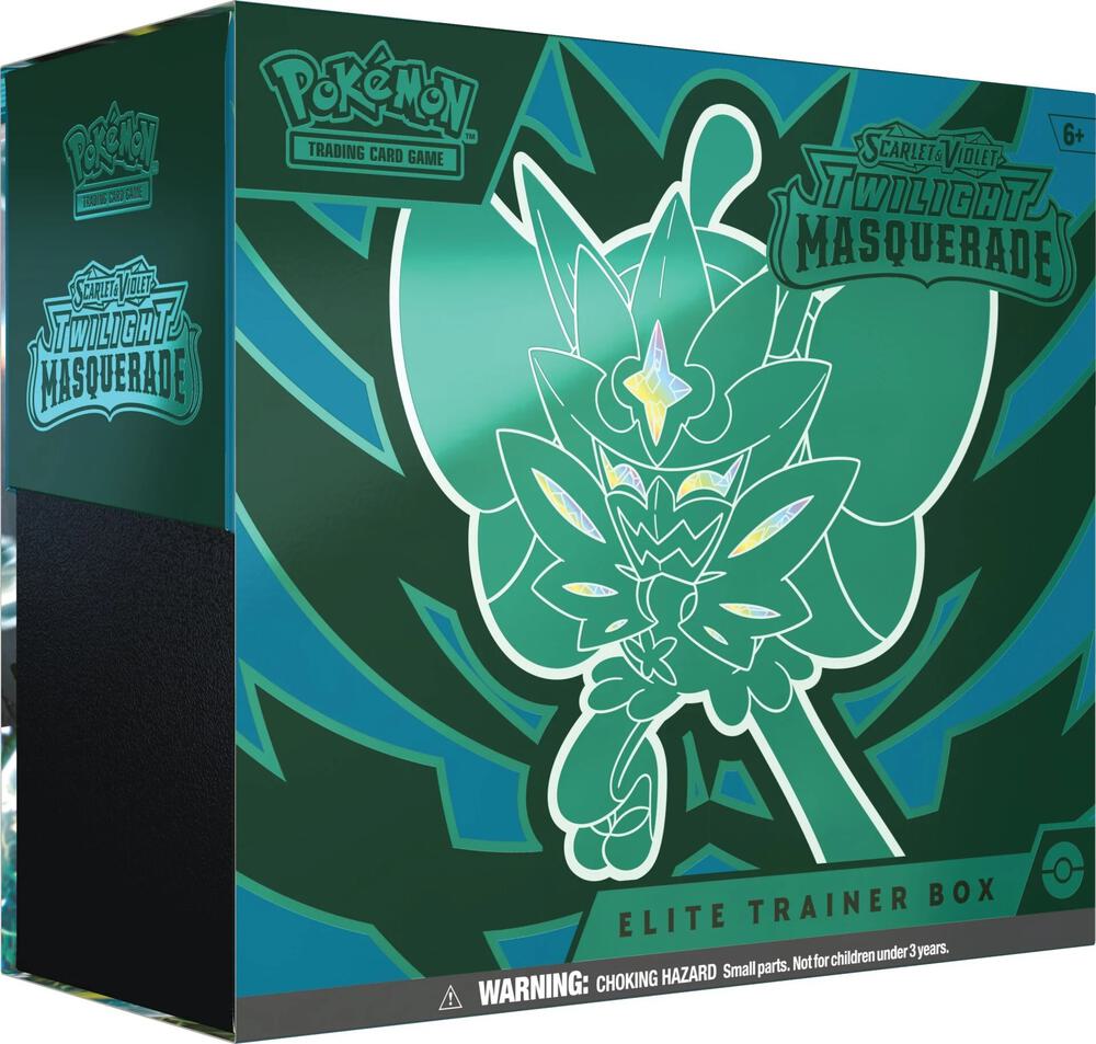Pokemon Scarlet & Violet: Twilight Masquerade Elite Trainer Box