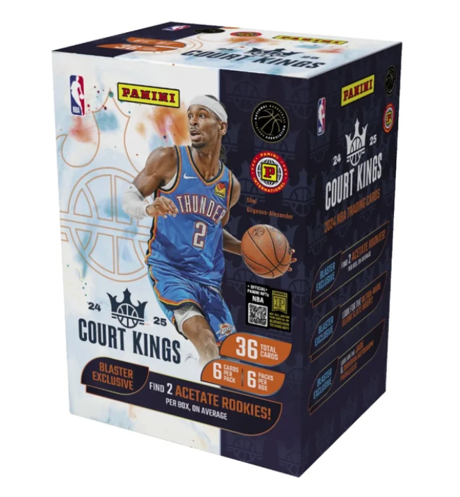 2024-25 Panini Court Kings Basketball International Blaster Box
