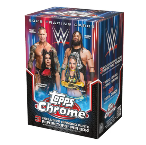 2026 Topps Chrome WWE Wrestling Blaster Box