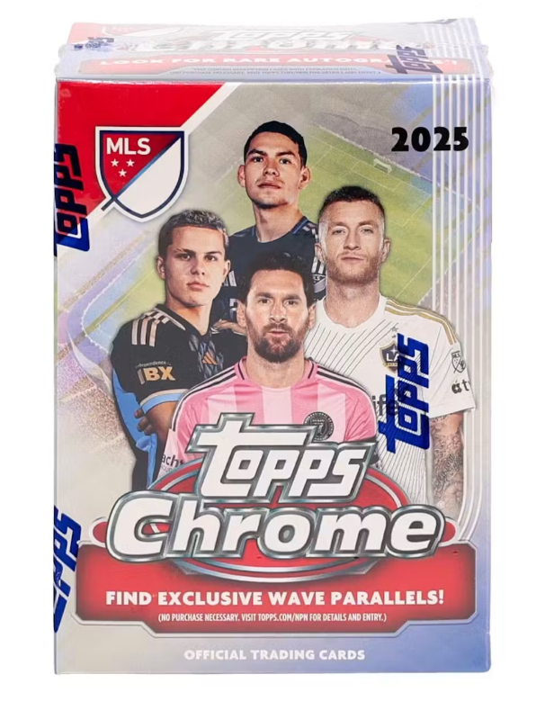 2025 Topps MLS Major League Soccer Chrome Blaster Box