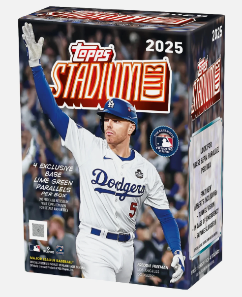 2025 Topps Stadium Club Baseball Blaster Box