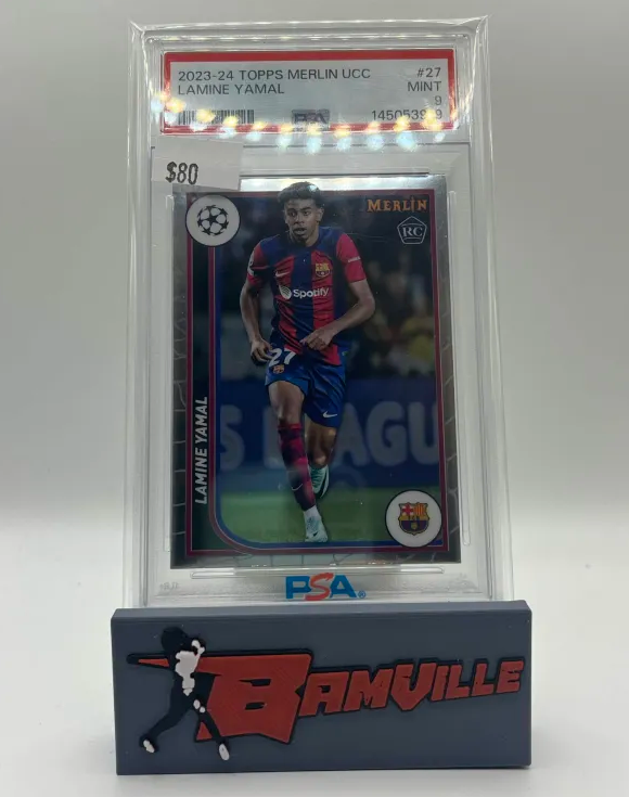 2023-24 TOPPS MERLIN UEFA CLUB COMPETITIONS #27 LAMINE YAMAL