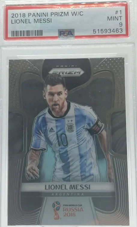 2018 PANINI PRIZM WORLD CUP #1 LIONEL MESSI